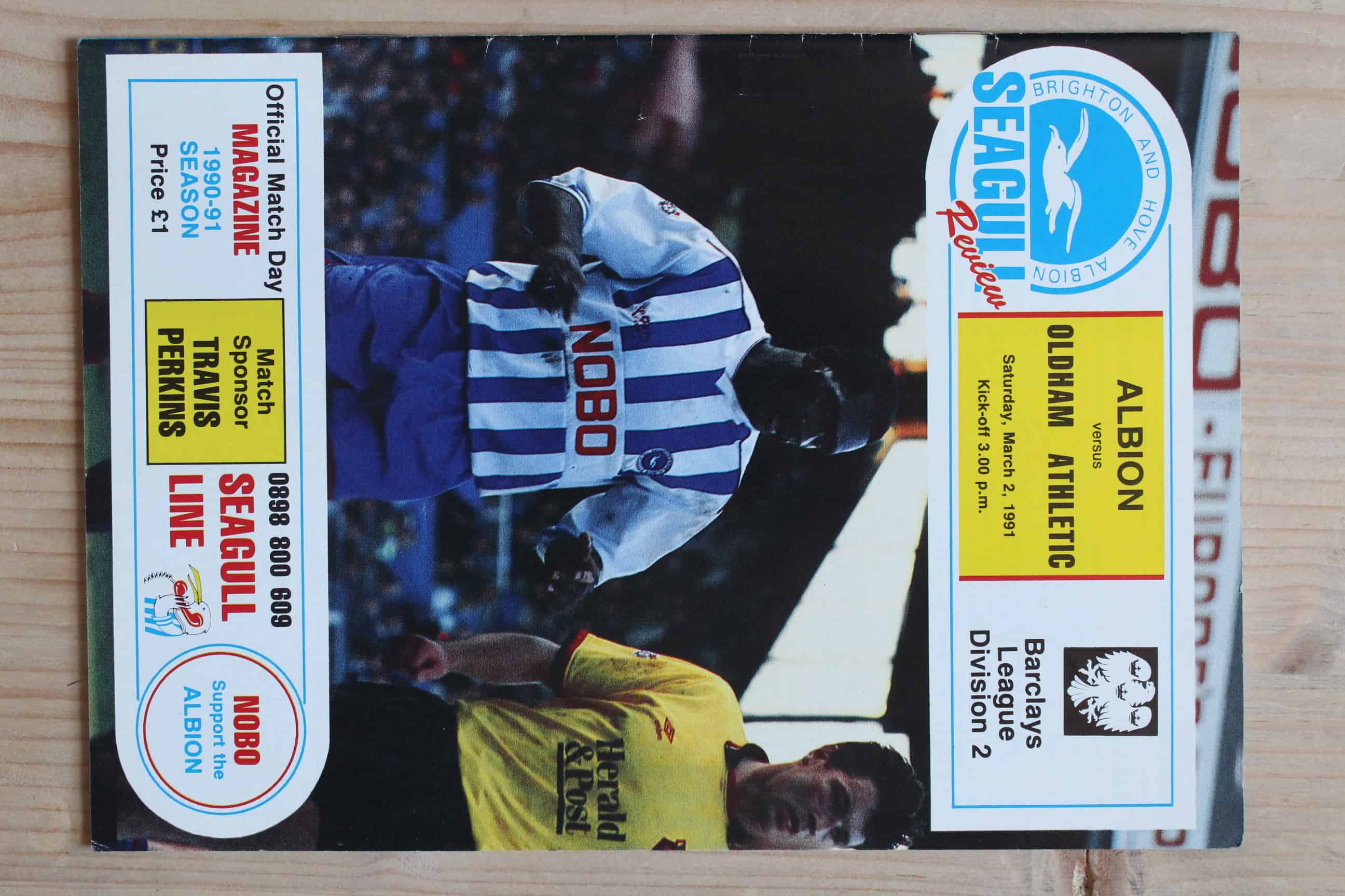 Brighton & Hove Albion FC v Oldham Athletic FC